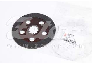 BRAKE DISC WITH LINING FOR FRONT AXLE