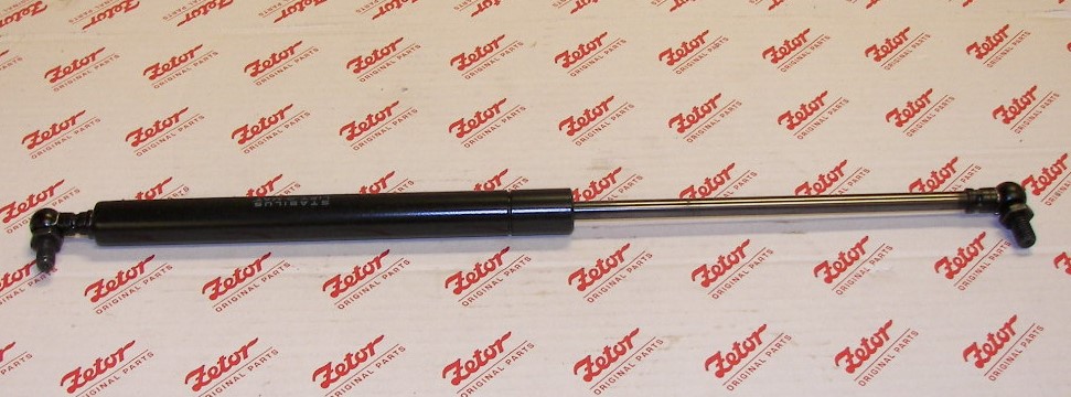 GAS STRUT W/BALL JOINTS, 17" LONG, FOR DOORS