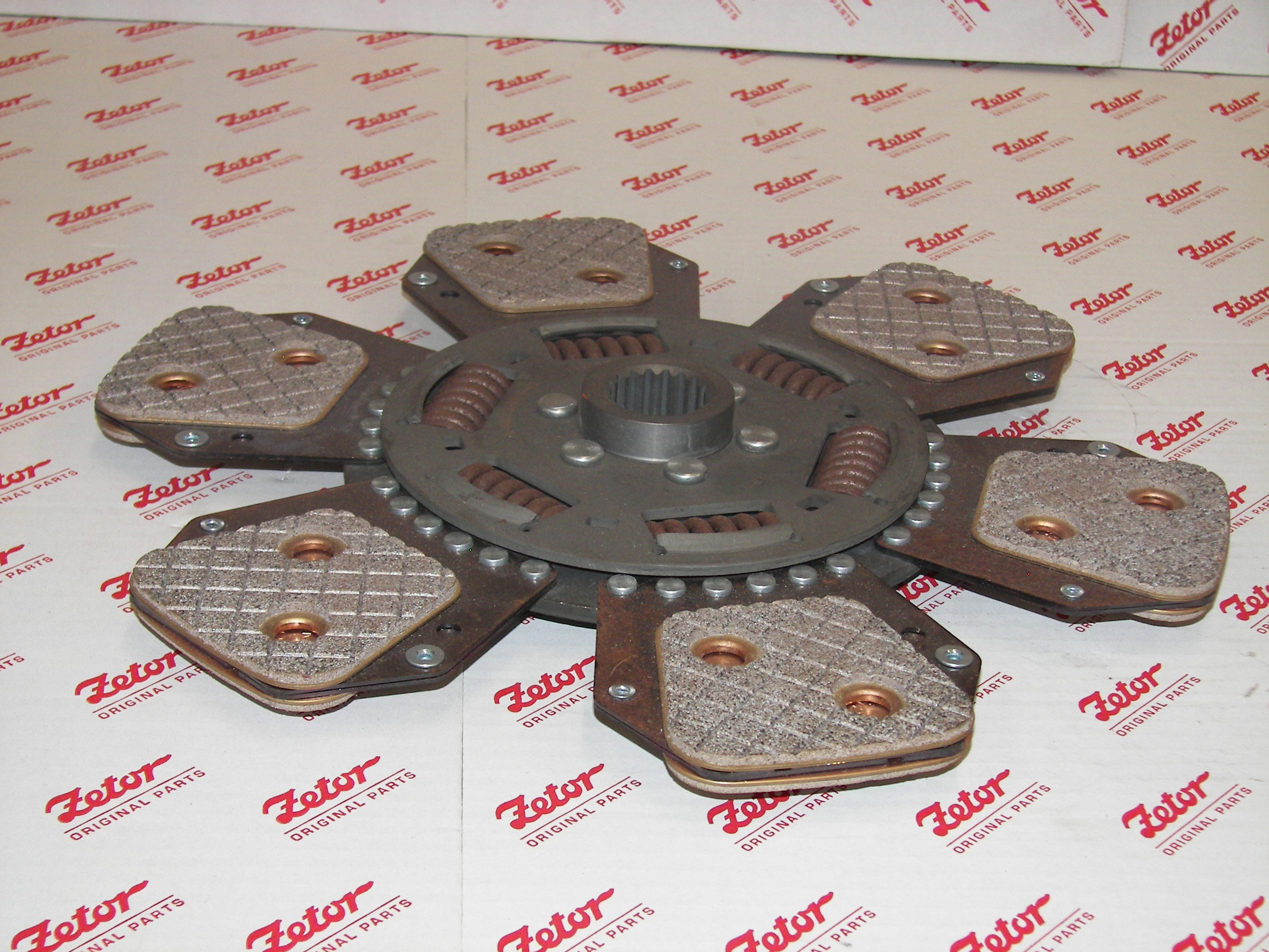 ENGINE CLUTCH PLATE, CERAMETALLIC PLATE, 11"