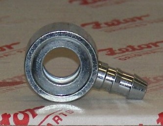 CONNECTION WITH BANJO END (9/16" I.D. HOLE) FOR FUEL LINES