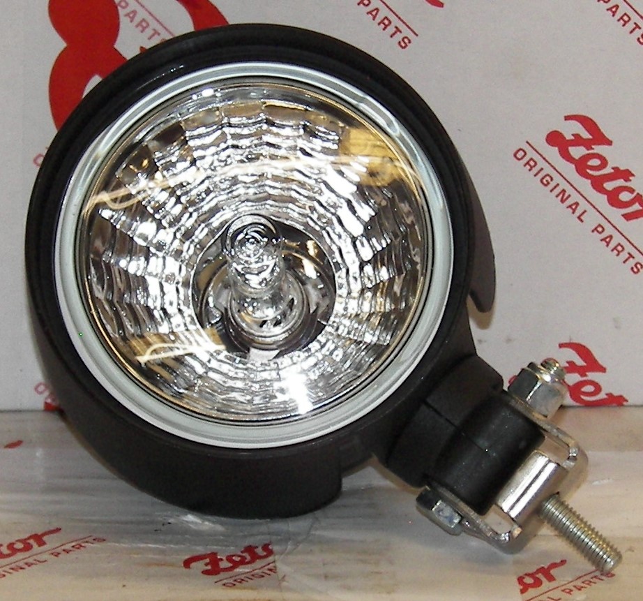 WORK LIGHT, ROUND, WITH BULB, WITHOUT CONNECTING CABLE