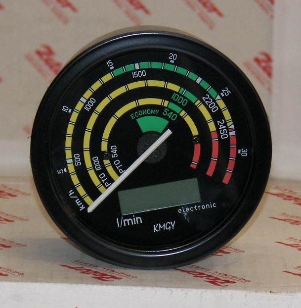 TACHOMETER WITH HOUR METER (HAS CONNECTOR WITH 3 PINS WITH WIRES)