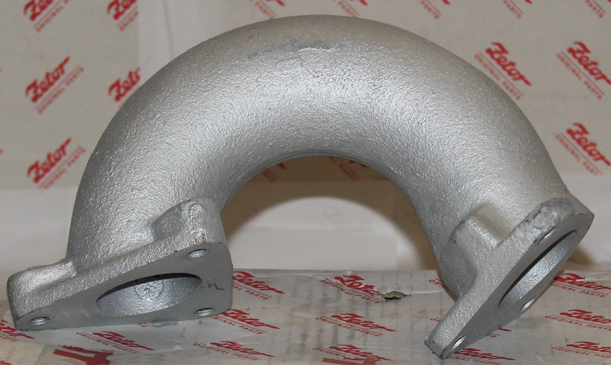 EXHAUST ELBOW FOR MUFFLERS WITH 3 BOLTS