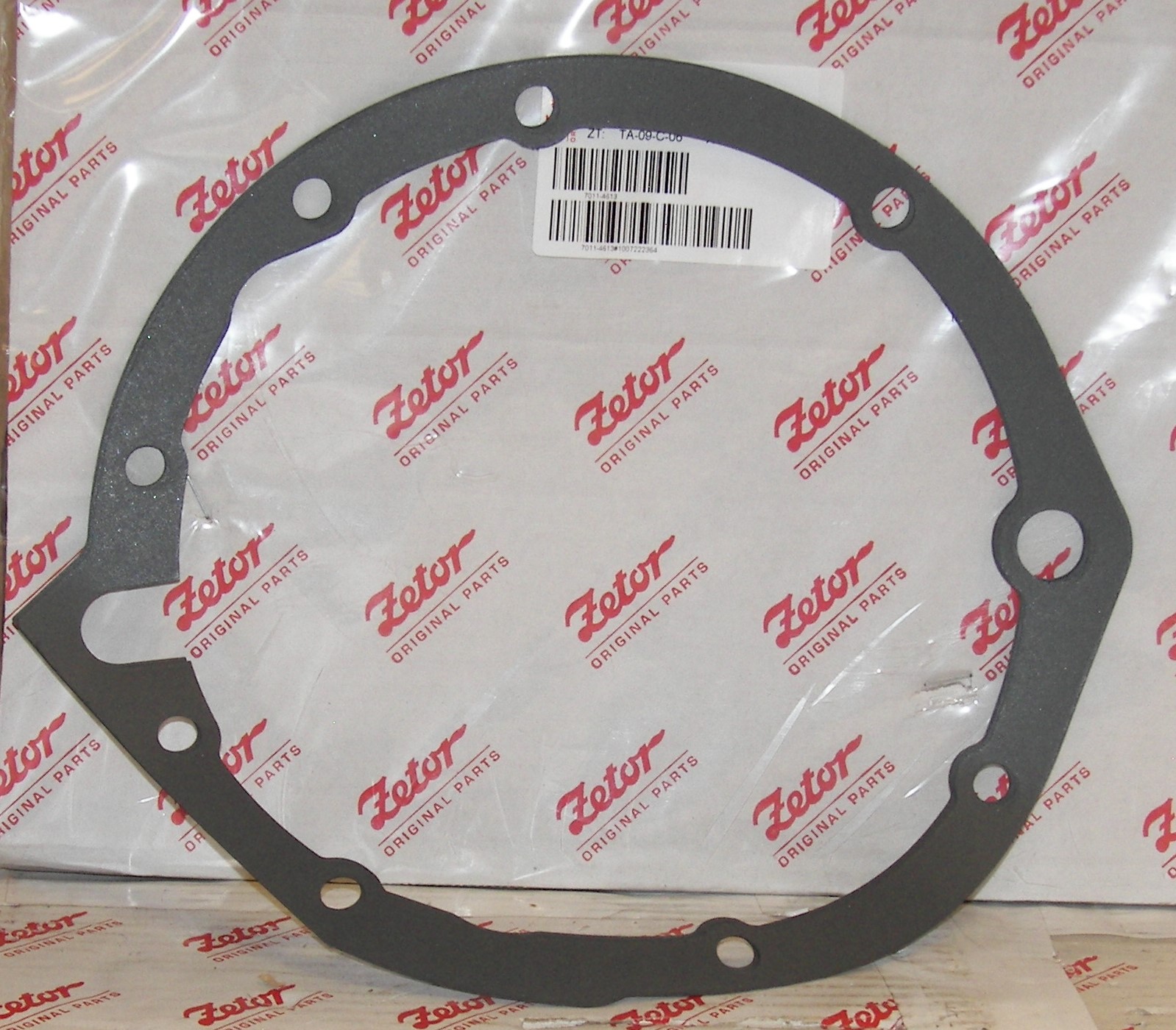 GASKET FOR ROUND BOTTOM COVER ON DIFFERENTIAL HOUSING